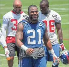  ??  ?? WILLIAM HAUSER, USA TODAY SPORTS Landon Collins, an all-pro safety in 2016, is a key member of the Giants defense, which ranked 10th in yards allowed.