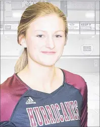  ?? HOLLAND COLLEGE PHOTO ?? Abby Hyndman will join the Holland Hurricanes for the 2018-19 Atlantic Collegiate Athletic Associatio­n women’s volleyball season.