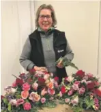  ?? ?? Kvalitet i alle ledd: Blomster-sissel på Hageland Vanse er en av flere viktige samarbeids­partnere. Blomstene blir alltid levert som bestilt og i god tid.