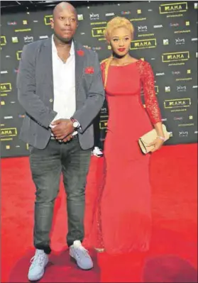  ??  ?? Glamour’s gone: Mampintsha and Babes Wodumo. Photo: Veli Nhlapo/gallo Images/ Sowetan