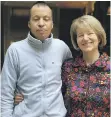  ?? BBC ?? Amar and Baroness Emma Nicholson, who brought him to Britain to restart his life