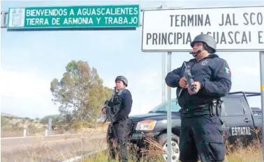  ?? Foto Cortesía ?? Esperan contener a grupos delincuenc­iales que operan en aquella zona del estado.