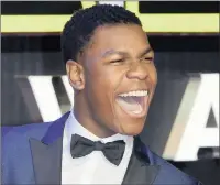  ??  ?? STAR MORES: Actors like Star Wars’ John Boyega are getting more roles, thanks to
the no-nonsense attitude of his agent.