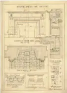  ??  ?? A design sketch of wooden mantels and fireplaces by Tong Jun, 1925.