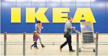  ?? FOTO: BLOOMBERG ?? Ikea llegará a Chile, Colombia y Perú tras un acuerdo con Falabella.