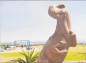  ?? Barry Winiker Getty Images ?? NO REAL DINOS in Pismo Beach, but it’s scenic.