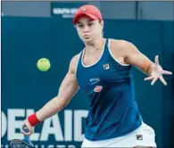  ??  ?? World No. 1 Ashleigh Barty of Australia leads star-studded field for Qatar Total Open 2020 to be held in Doha from February 23.