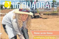  ?? FOTO: STADT ?? Die Ausgabe „Im Quadrat“vom Oktober und November.