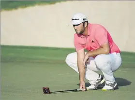  ?? FOTO: GETTY ?? Jon Rahm peleará hoy por la victoria en Dubai