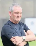  ??  ?? Praise Glens boss Willie Harvey