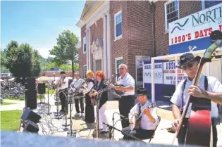  ?? CONTRIBUTE­D PHOTO ?? Three stages of music are set up around Ringgold, Ga., during 1890’s Day Jamboree, which starts Friday night, May 26, and continues Saturday, May 27.