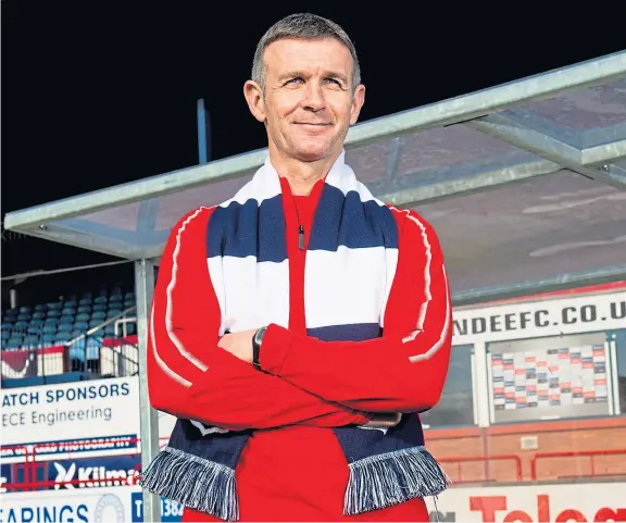  ?? Picture: SNS. ?? Jim McIntyre says tomorrow’s game at the Tony Macaroni Arena will be “a tough match at a tough venue”.