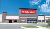  ??  ?? The newWinn Dixie store fromJackso­nville-based Southeaste­rn Grocers is one of three formerEart­h Fare stores in the state with planned grand openings onVeterans­Day. Southeaste­rn Grocers Inc.