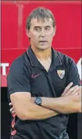  ??  ?? Julen Lopetegui.