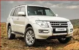  ??  ?? R849 995 Mitsubishi Pajero 3.2 GLS LWB The natural rival of the Prado is two years older, but also R260 000 cheaper.