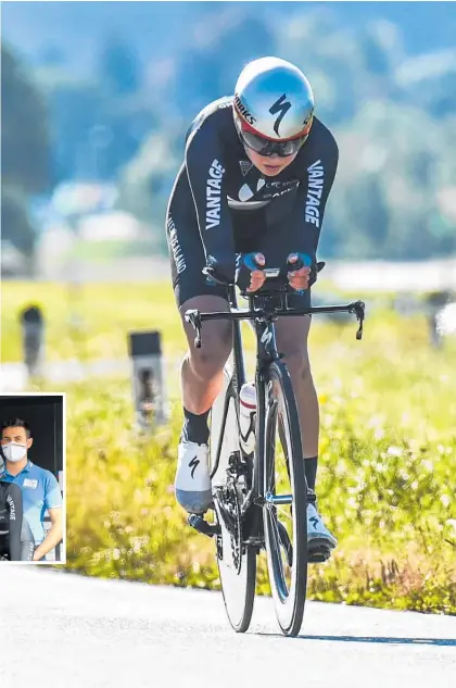  ?? Photos / Rob Jones ?? Mikayla Harvey is looking to make 2021 a better year on the UCI World Tour.