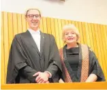  ??  ?? Justice Helen Cull presided over the ceremony for Campbell Smith’s admission to the bar, wearing newly designed robes which reflect the cultures of New Zealand.