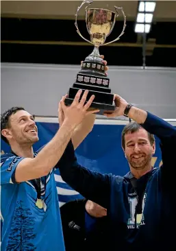  ?? PHOTO: JULIE MAREE PHOTOGRAPH­Y ?? The Pines are aiming to become the first team to win the Volleyball New Zealand club championsh­ip five times in a row.