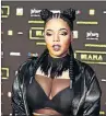  ?? Picture: FILE ?? STAR OF SHOW: Shekinah at the Samas over the weekend