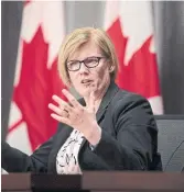  ?? ADRIAN WYLD THE CANADIAN PRESS
FILE PHOTO ?? Sport Minister Carla Qualtrough has called on Hockey Canada to create its own public registry of sanctions, which it refuses.