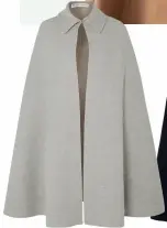  ??  ?? Wool and cashmere blend cape, JW Anderson,
€1,339 at net-a-porter.com