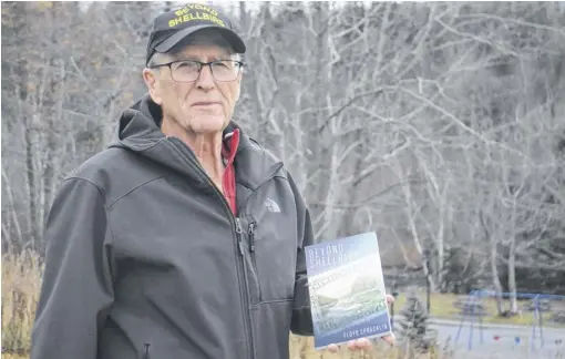  ?? STEPHEN ROBERTS ?? Corner Brook author Floyd Spracklin’s latest book, Beyond Shellbird, is a sequel to his 2019 young adult fiction Shellbird, continuing the story of the search for gold at Shellbird Island.