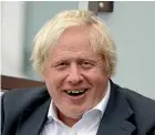  ??  ?? Boris Johnson