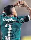  ?? JF DIORIO / ESTADÃO ?? Inspiração. Dudu abriu o caminho para o Palmeiras