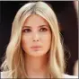  ??  ?? Ivanka Trump