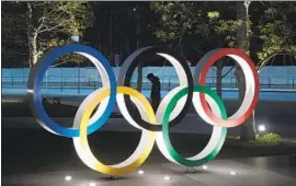  ?? Jae C. Hong Associated Press ?? THE POSTPONEME­NT of the Tokyo Olympics is a major financial hit for NBCUnivers­al, which was on pace for record profits from advertisin­g revenues.