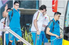  ?? JESÚS RICO ?? James Rodríguez fue incluido en el grupo que viajó a Venezuela. ¿Jugará hoy?