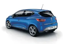  ??  ?? Renault has given the GT-Line treatment to its Clio. Above: The rear styling continues the sporty theme.
