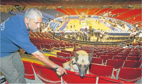  ?? Archivo ?? Postal interior del Nokia Arena, donde se juega básquetbol e Israel quiere recibir a la Argentina por la Davis