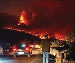  ?? ?? INICIO. Primera explosión volcánica en La Palma ocurrió el 19 de septiembre.