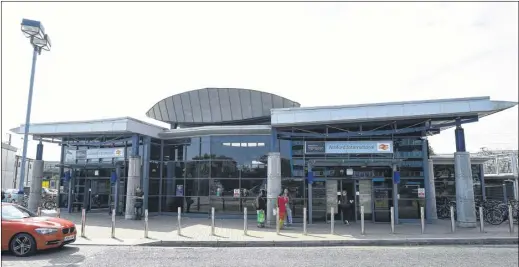  ??  ?? There are fears the service between Ashford station, above and Tonbridge could be reduced