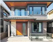  ??  ?? This Pavel Denisov Design project, in North Vancouver, is among homes on the tour Sunday from 10 a.m. to 4 p.m.