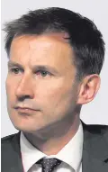  ??  ?? Bangor Grammar-educated surgeon Ian Paterson (left) and Jeremy Hunt