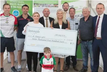  ??  ?? St Mary’s GFC Donore received funding.