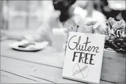  ?? GETTY ?? Gluten is found in many products; even foods that don’t directly contain gluten may be contaminat­ed by it.