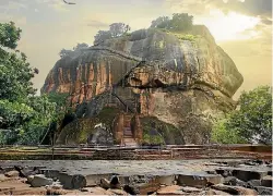  ?? ISTOCK ?? Mountain of Sigiriya in Sri Lanka.