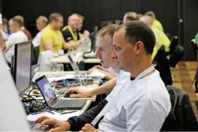  ??  ?? Locked Shields 2017, the largest and most advanced cyber defense exercise in the world, was launched in Tallinn, Estonia on April 26, 2017. The exercise involves around 800 security experts, policy officers and legal advisors from 25 NATO allies and...