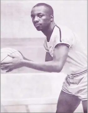  ?? (Photo courtesy Arkansas Sports Hall of Fame) ?? Jesse Mason was a four-year letterman at Arkansas Agricultur­al, Mechanical and Normal College (now the University of Arkansas-Pine Bluff), where he is the third all-time leading scorer.