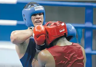  ?? Photo: Lawrence Smith ?? Career boost: Joseph Parker is targeting Olympic gold and a world heavyweigh­t title.