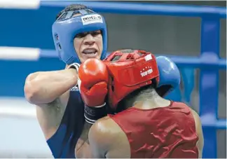  ?? Photo: Lawrence Smith ?? Career boost: Joseph Parker is targeting Olympic gold and a world heavyweigh­t title.