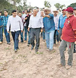  ?? /CORTESÍA ?? El presidente regañó al súper delegado de Nayarit por no haber realizado el Censo del BIENESTAR