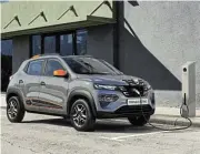  ?? ?? The Dacia Spring is the electric version of the popular Kwid, but it’s too costly to consider for this market.