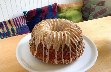  ?? Harper Design/TNS ?? ■ Cinnamon Swirl Bundt Cake from "Sweet Paris: Seasonal Recipes from an American Baker in France.”