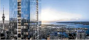  ??  ?? Constructi­on firm Icon says there are ‘‘virtually no similariti­es’’ between The Pacifica in Auckland, above, and the Opal Tower in Sydney.