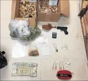  ?? Kern County Sheriff's Department ?? DEPUTIES found “magic” mushrooms, meth and other drugs after pulling over a car in Lake Isabella.