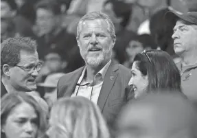  ?? KYLE TERADA/USA TODAY SPORTS ?? Jerry Falwell Jr. hoped big-time football would boost Liberty’s profile.